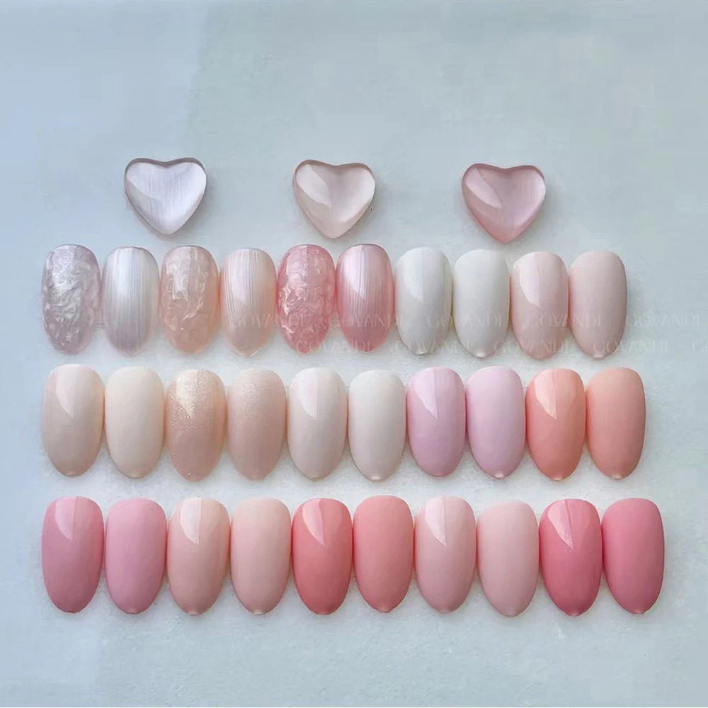 selling sweetheart Pin Peach nail polish polishing gel set semi permanent soap gel nail salon nail art coat set 15ml 250321