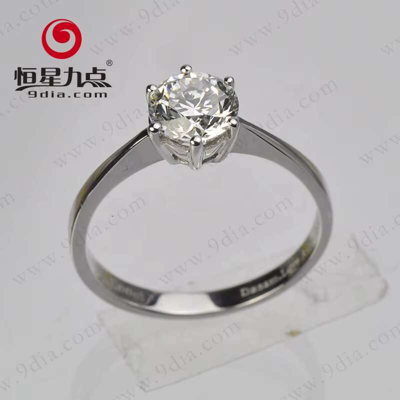 Wholesale Hot Selling Ring High Quality Engagement Jewelry Moissanite Diamond Engagement Ring