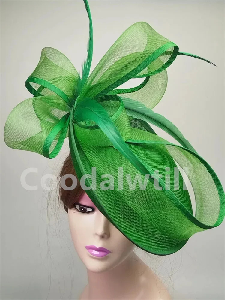 Mesh Fascinator Headpiece Women Formal Event Derby Headpiece Ladies Eleagnt Mariage Millinery Cap Fashion Wedding Fascinator Hat250318