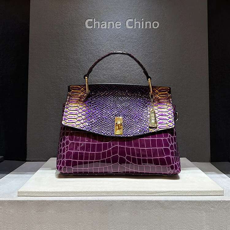 Women's Bags Designer Brand New High Quality Leather Handbags for Women Fashion Trend Crocodile Print Crossbody Bag Hot Sale