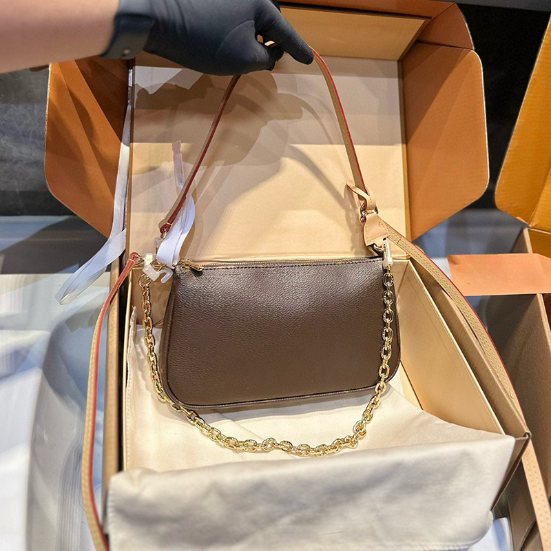 Designer Mini Chain Handbag Women Wallet Leather Shoulder Bag Coin Purse Mini Pochette Accessoires Series M58009