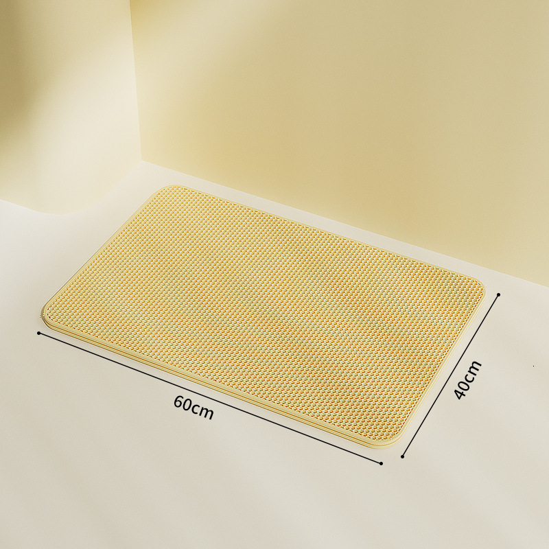 Cat litter mat cat litter box anti splash mat cat anti take out control mat toilet leak supplies
