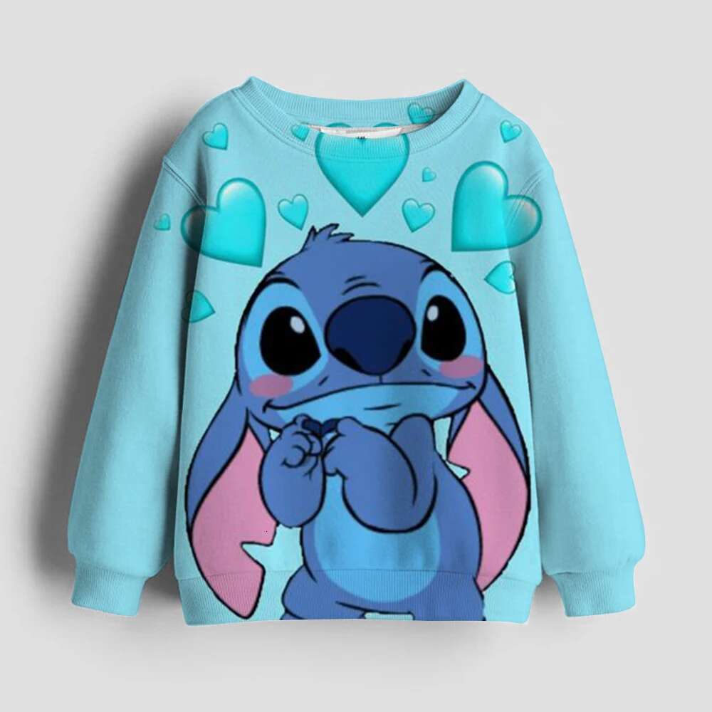 Ddmyshoesvip Hoodie Fashion Monster Pocket Pullover Cute Hoodies Girls Child Sweatshirt Cartoon Top