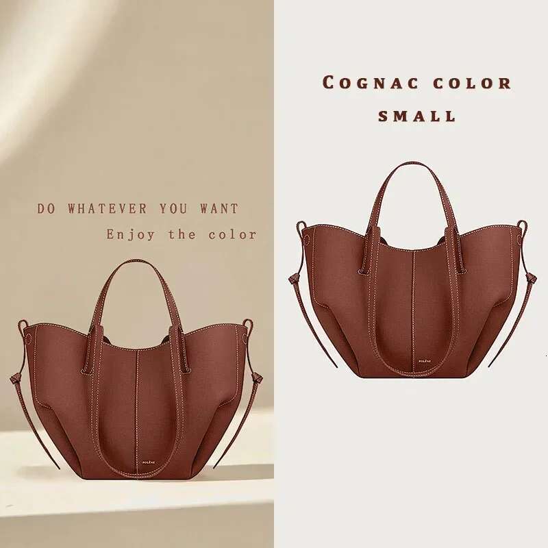 2025 New French Niche Tote Bag, Cyme Light Retro European And American Hand-Held One Shoulder Bucket Armpit Bag