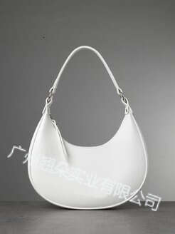 2023 New Trendy Women's Crossbody Handheld Half Moon Fashionable, Light, Luxury, Advanced, Portable, Large Capacity Shoulder Bag