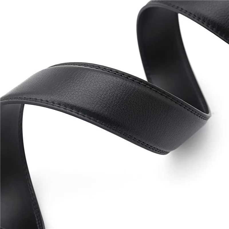 New mens design automatic buckle leather mens belt 3.5cm luxury mens belt W250326