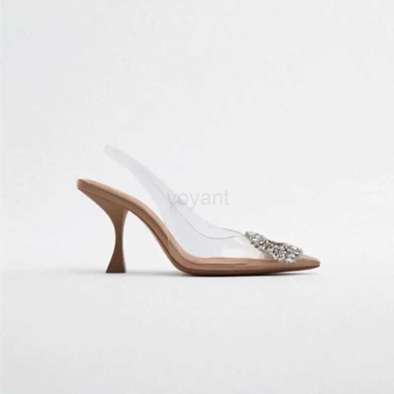 Large 42 Summer Shoes Wen New High Heel Sandals Wens Pointed Thin H Banquet Simple High H Sandals Plus Size 42 Z250326