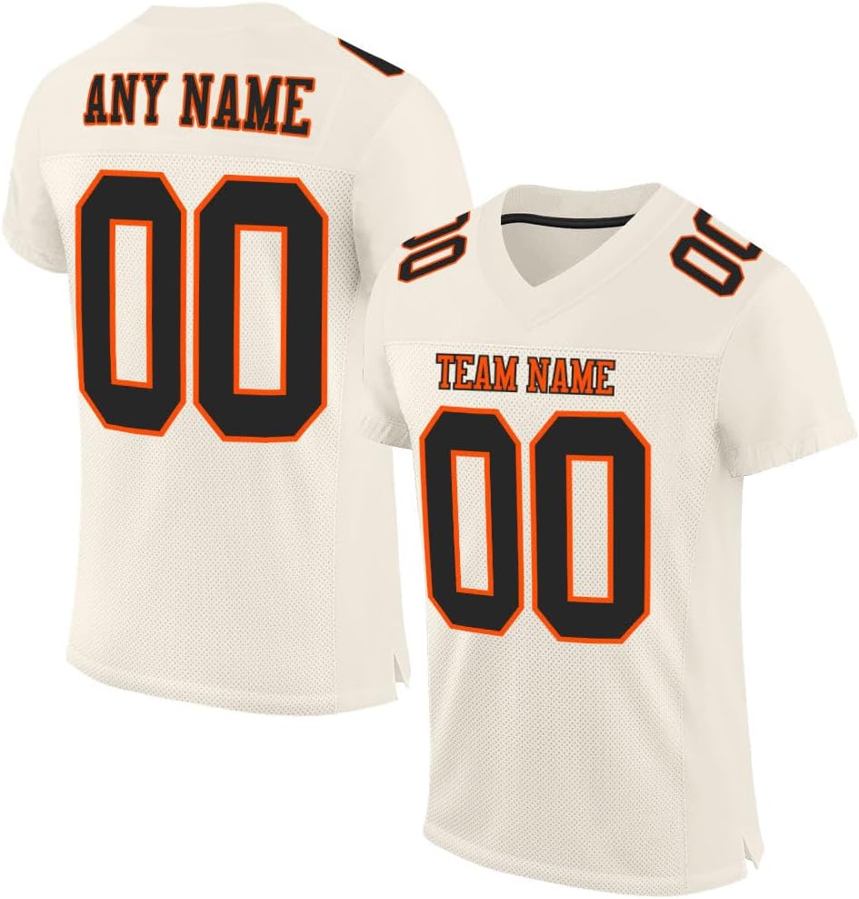 Custom Blank Football Jersey Collection Athletic Sports Shirts for Men, Women Youth Personalized with Printed Name &Number Free Shipping