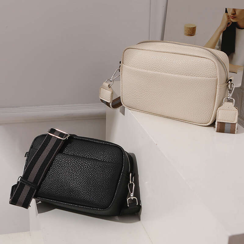 e6 Trendy 2023 New Solid PU Crossbody Women's One Shoulder Small Square Bag