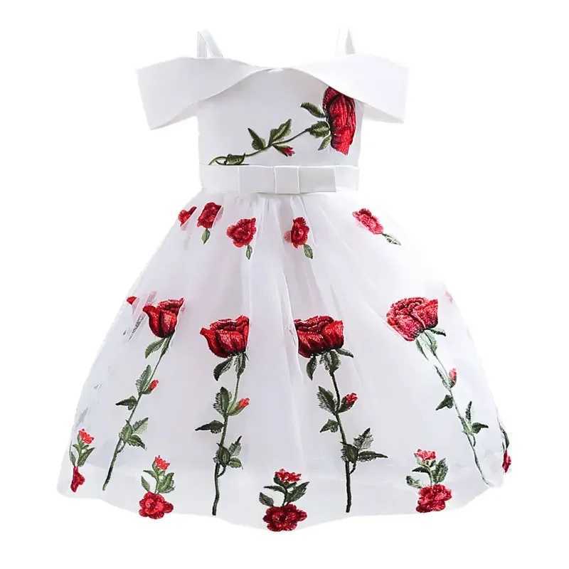 Summer Flower Girl Dresses for Weddings Formal Par Dress for Kids Girl Sleeveless Children Girls Par Dress 3-10 Years W250326