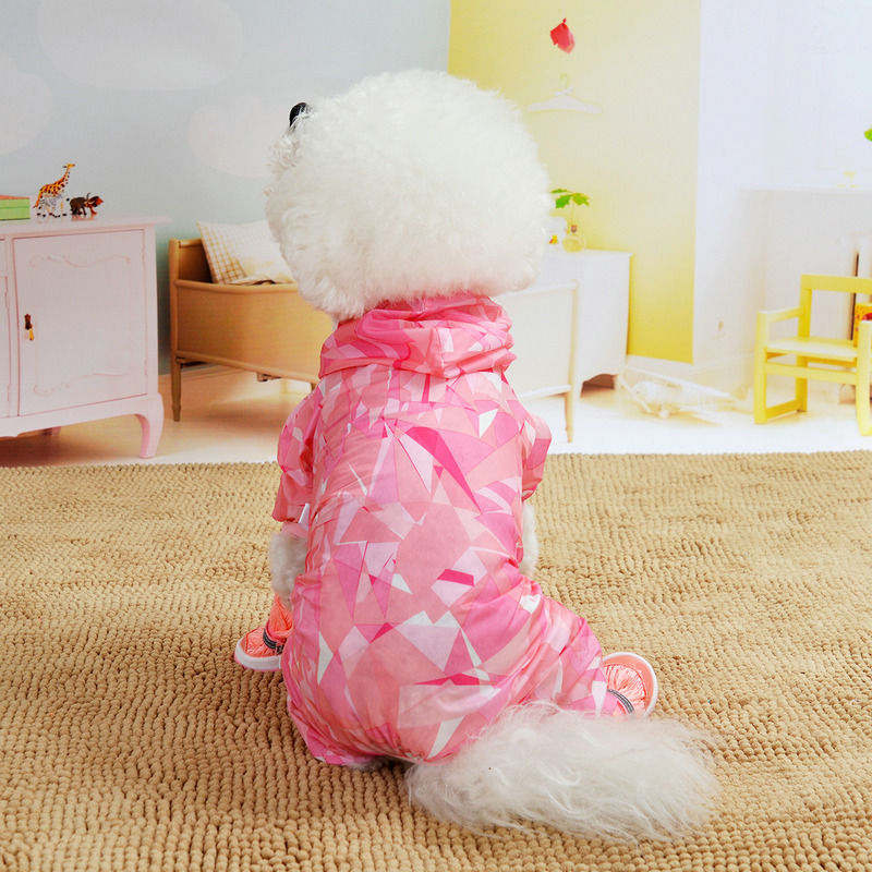 Dog Sunscreen Clothes for Puppy Dogs Boy Girl, Doggie Four Legged Coat Puppy Summer Breathable and Sunscreen Coats Pet Clothes for Small and medium Do
