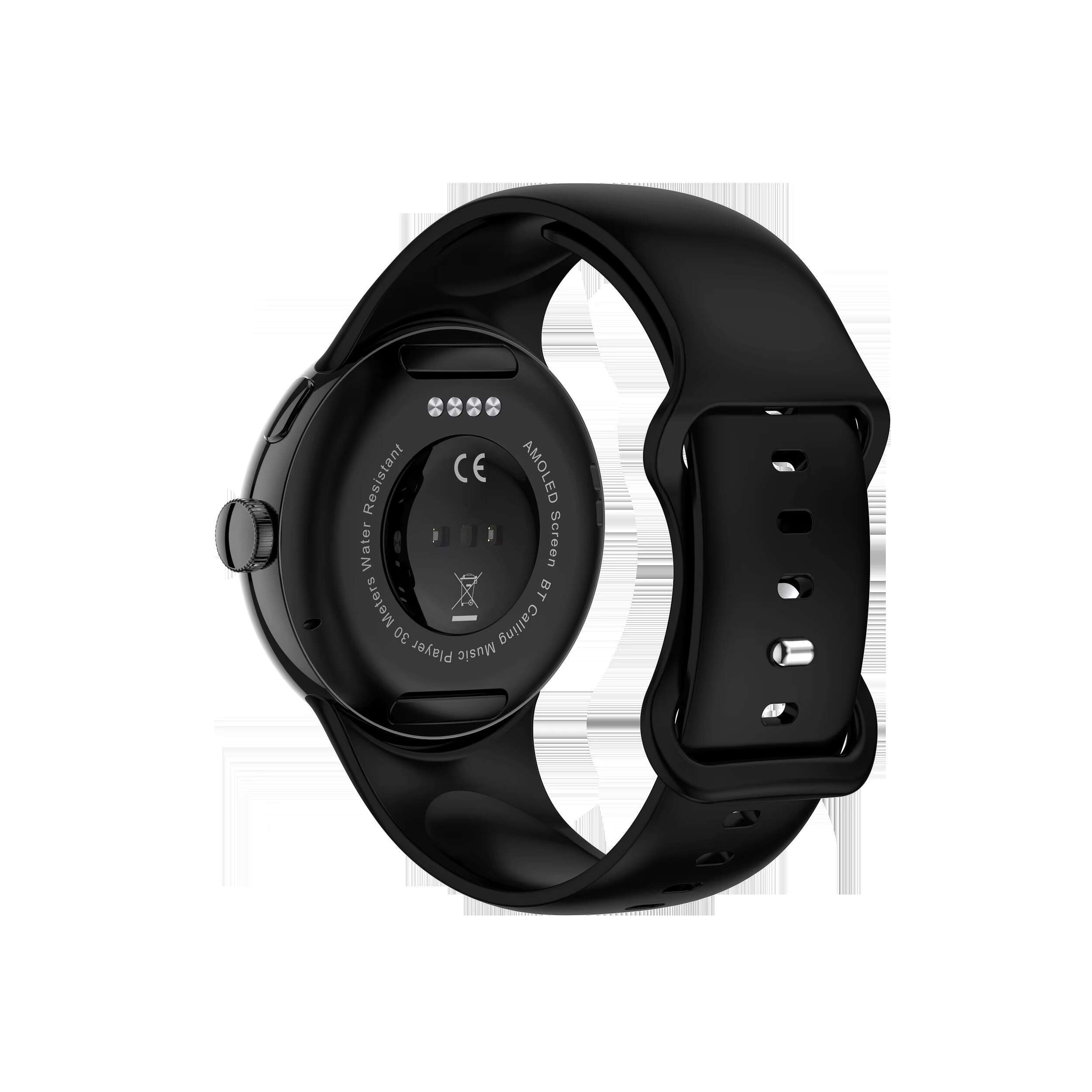 Google Pixel in Stock Smartwatch LA24 NFC BT Calg Voice Control Always Display Amoled Smart Watch