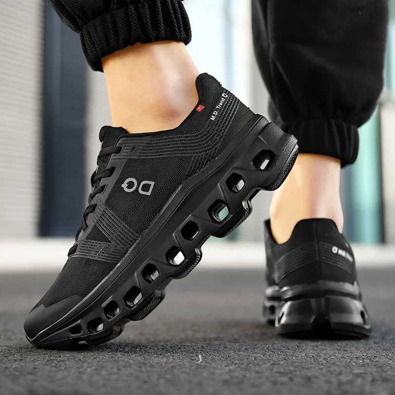 Mens Running Walking Shoes Cfortable Cushioning Non-Slip Breathable Athletic Gym Workout Cross Trainer Jogging Sneakers Z250411