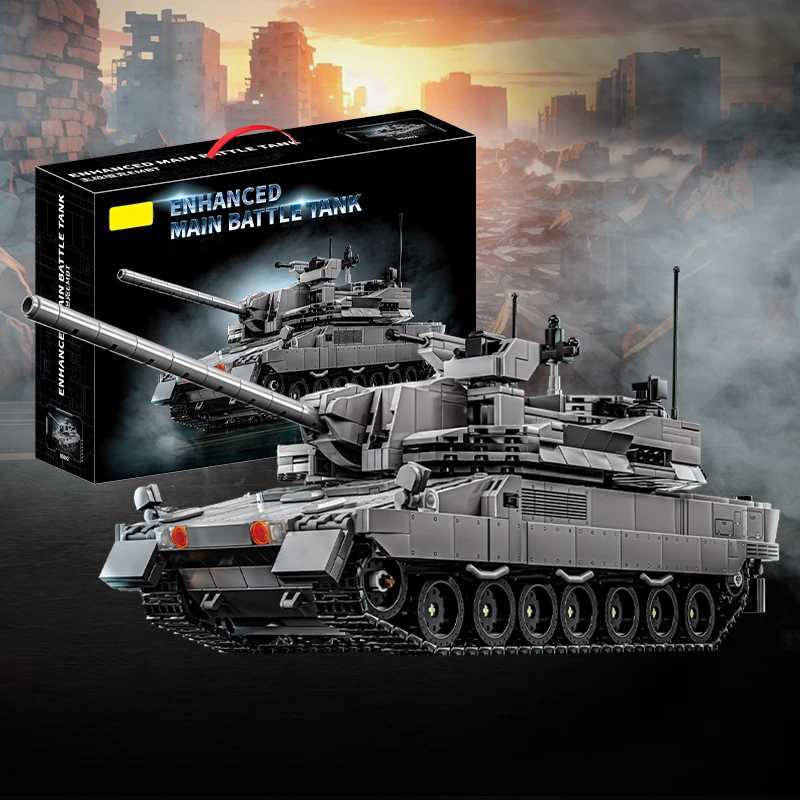 T-14 main battle tank building block childrens toy World War II armor MOC building block KF51 military armor model adult childrens gift newXJ250326