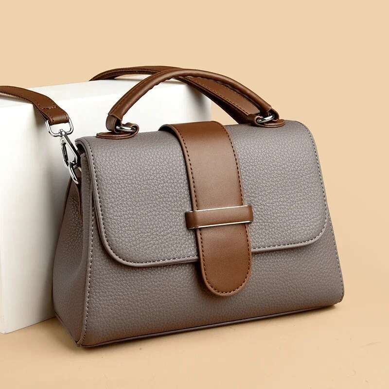 High Quality Leather Casual Crossbody Shoulder For 2025 New Purses And Handbags Women Bags Designer Totes Sac