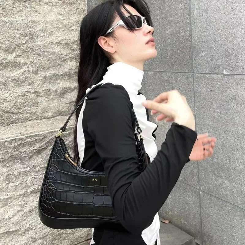 JW PEI Handbag Alligator Leather French Stick New Brand Women's Shoulder Bag