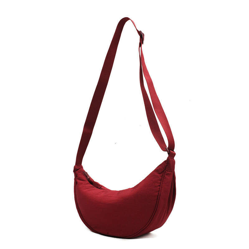 Simple and lightweight small crossbody nylon dumpling women's versatile single shoulder bag, waterproof cloth bag 461053