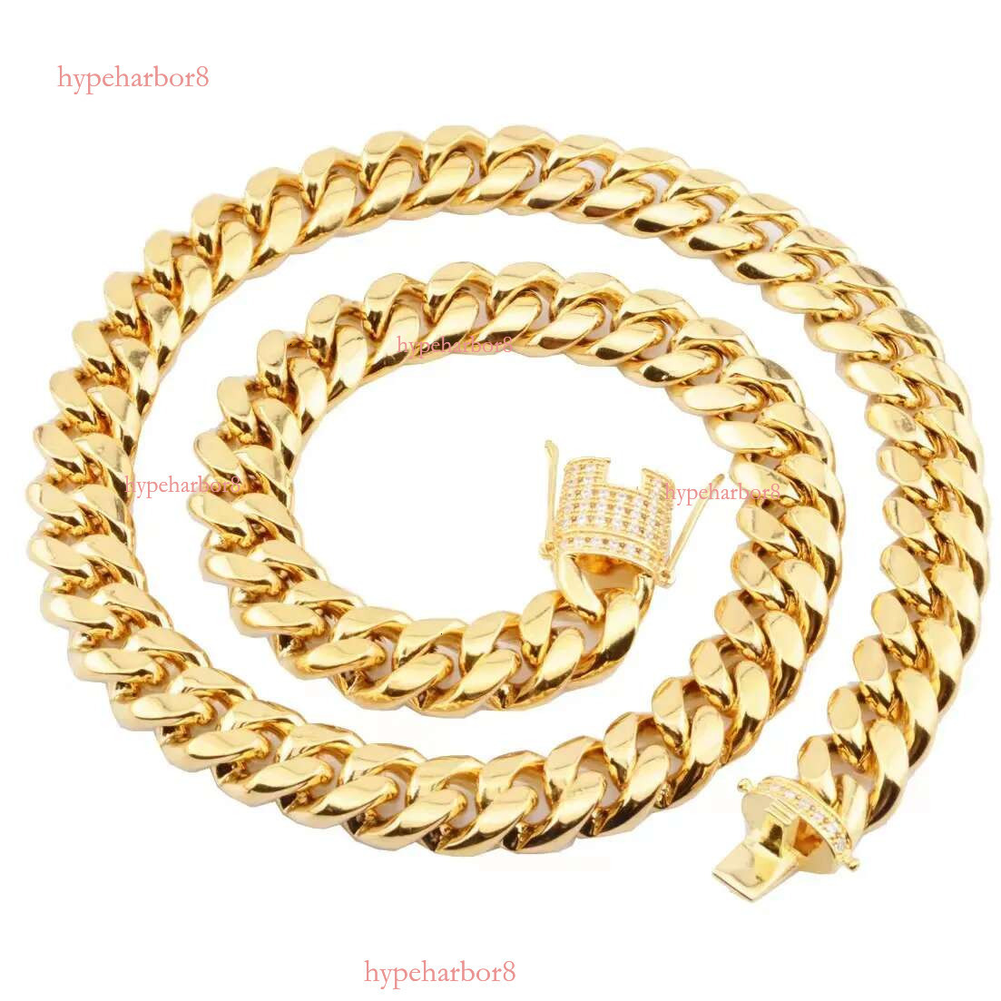 Designer Jewelry Party Sterg Chains Men Cuban k Heart Necklace Iced Out Chain for Gift