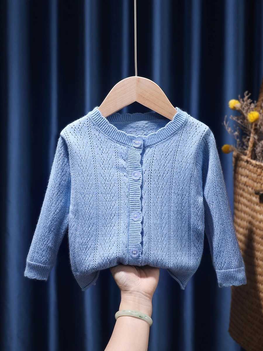 Girls Korean two-piece dress autumn new item knitted sweater cardigan wool sweater floral dress childrens country sled W250326