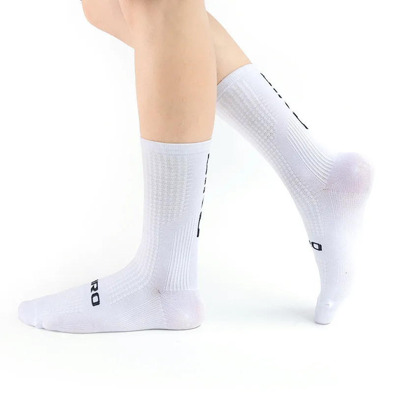 5 Pairs Men Cycling Socks Biking Sport Sock Sweat Absorbent Breathable Compression Socks Road Bike Sock Cycling Socks Men 250321