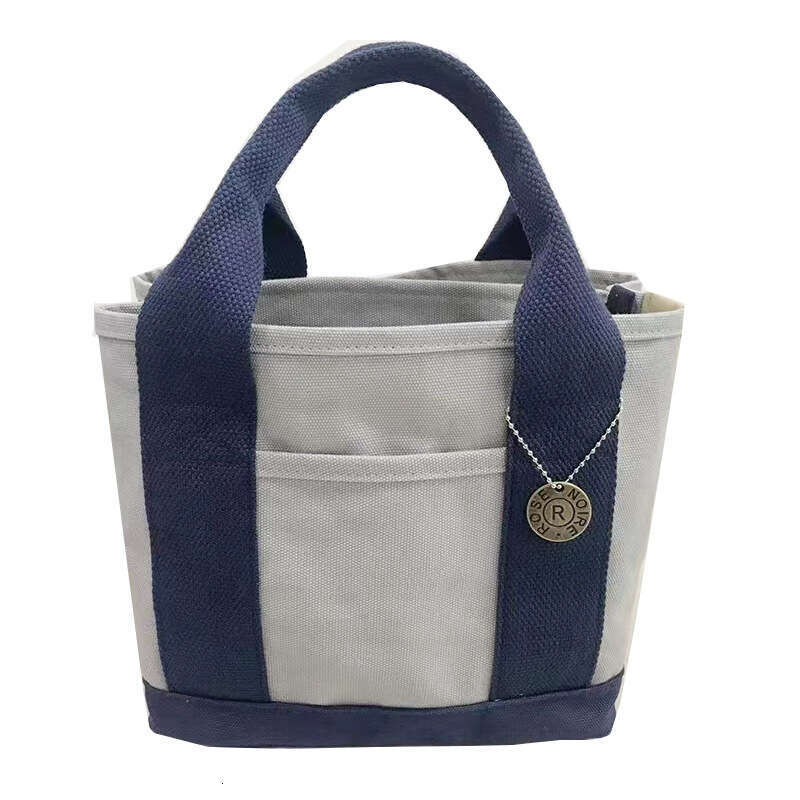 Direct hot selling Japanese Lotte high-end bento handbag, 16A canvas women's bag, handbag