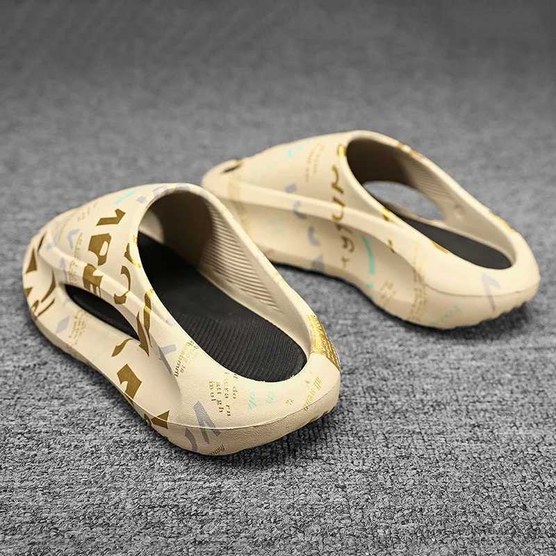 New summer mens slippers Fi N-Slip ultra soft EVA beach couple Cocut shoes thick sole outdoor wear sports sandalsXJ250326