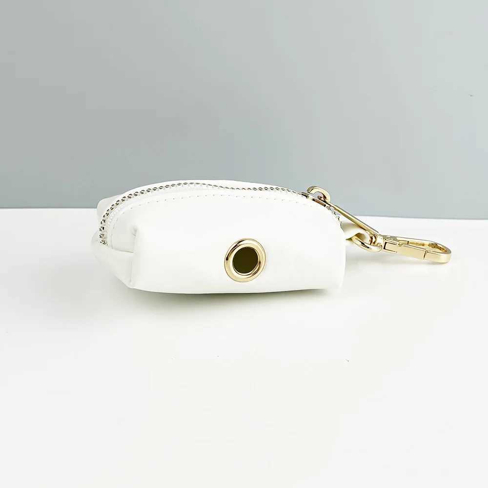 Customized white leather dog collar and leash set for dogs with carved names pet supplies dog leash PU01 X250326