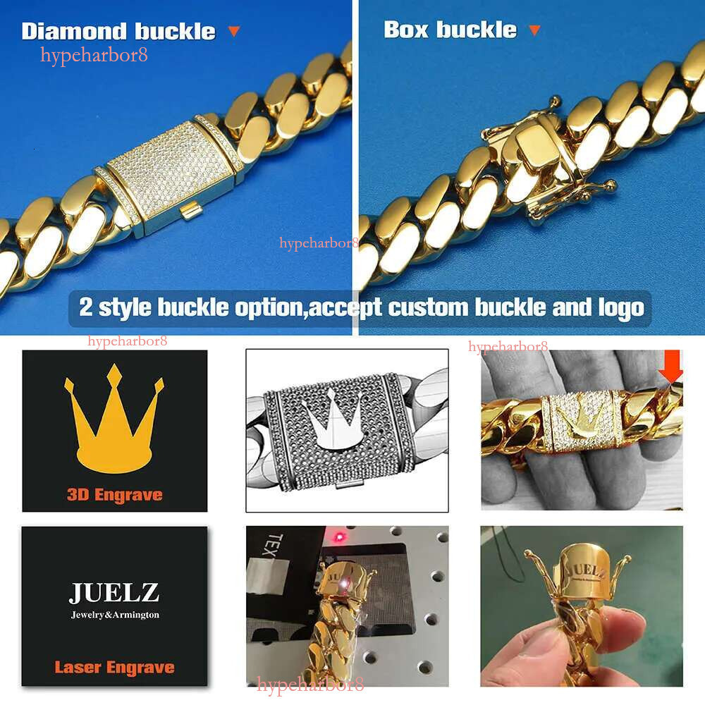 Wholesale Choker Custom k Gold 20mm Miami Cuban Chain Necklace