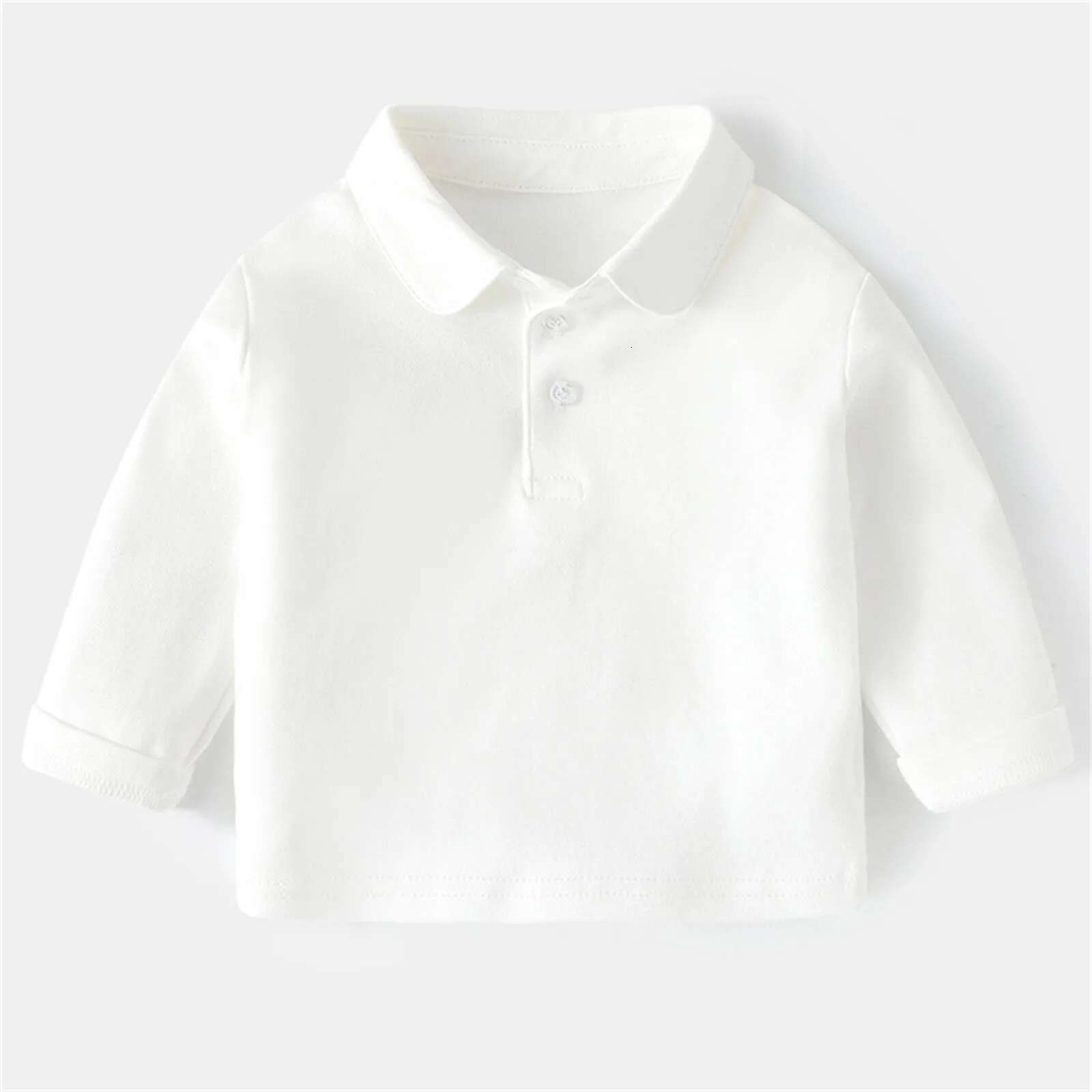 Ddmyshoesvip Years Kids Infant Toddler Baby Boys Girls Solid Color Long Sleeve Shirt Blouse Tops Autumn Outfits Clothes T Shirts