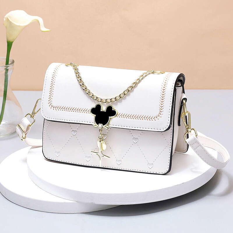 40 Valentine's Day Women's Single Shoulder Square 2025 Summer New Style Trendy Versatile Small Girl Heart Gift Bag