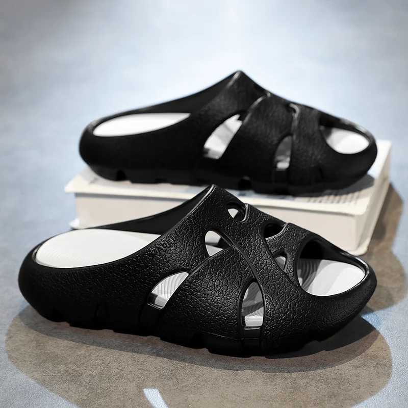 Hot Style Mens Slippers N-Slip Mans Sandals Soft Lightweight Eva Mens Shoes Summer Outdoor Thick Bottom Slipper Popular ModelXJ250326