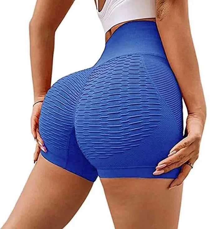 Womens sports shorts high waisted push up training boots short sexy abdominal control yoga tight fitting seamless fitness hip lifting sportswear W2503