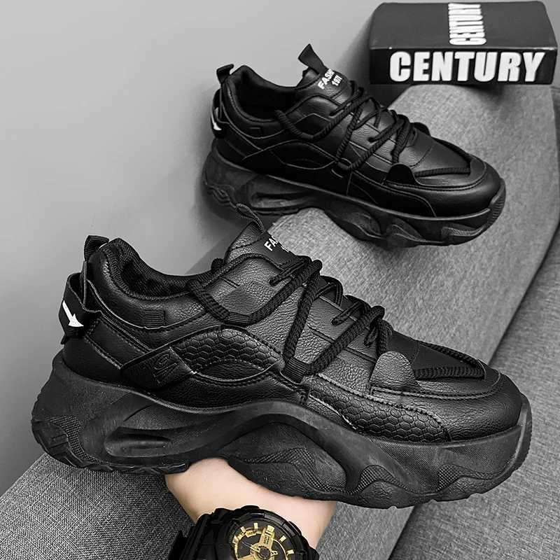 Mens Sneakers Fashion Luxury White Platform Sports Shoes Outdoor Man Running Shoes Increased Breathability Men Shoes ZapatillasC250325