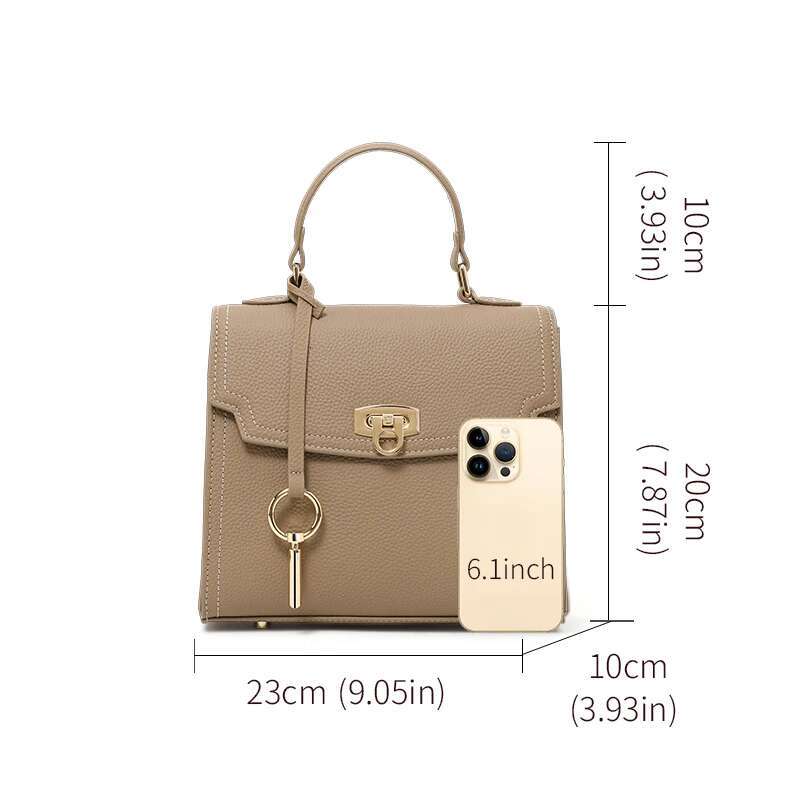 Leather Headband Layer Cowhide Fashionable Shoulder Bag For Women's 2025 Autumn And Winter New Fashion Versatile Designer Handbag Cross Shape