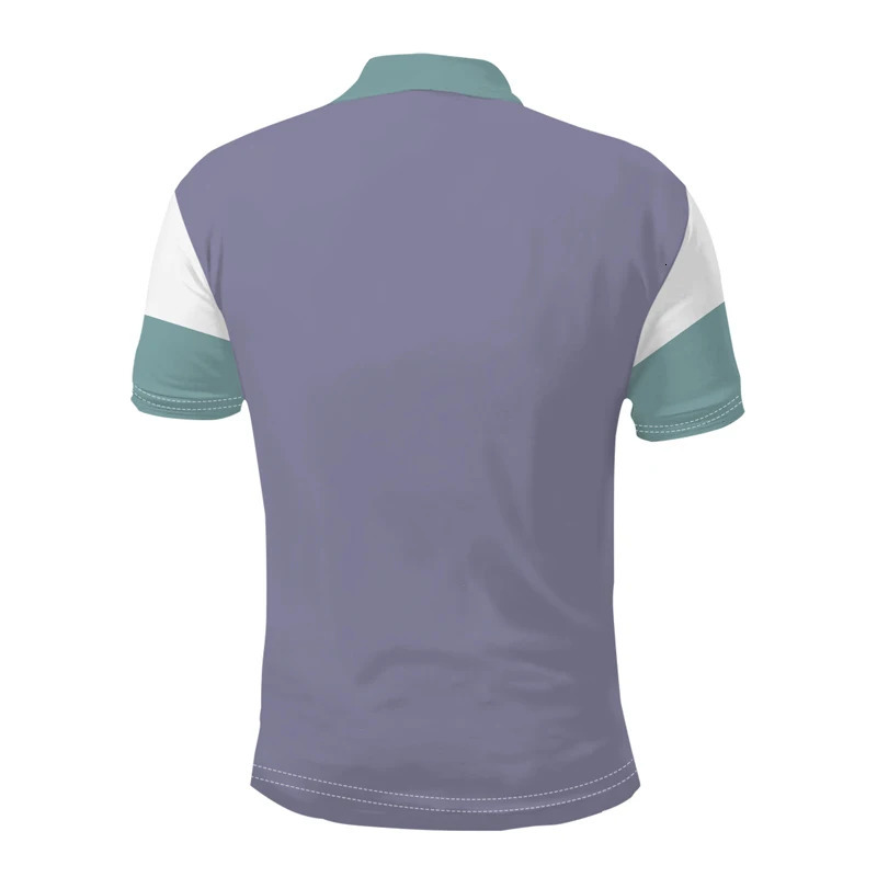Mens summer short sleeved sports polo shirt mens golf casual 250326