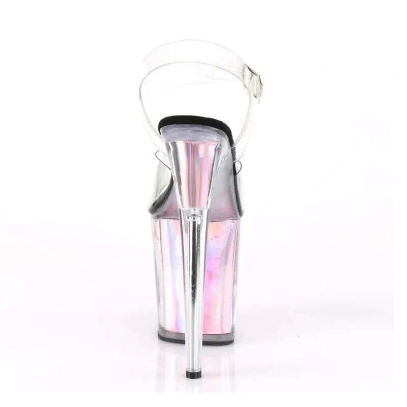 High Heel BBZAI New Pattern Superior Quality Super High Heel Ladies CM Crystal Thin Heels Sandals Shoes Waterproof CM