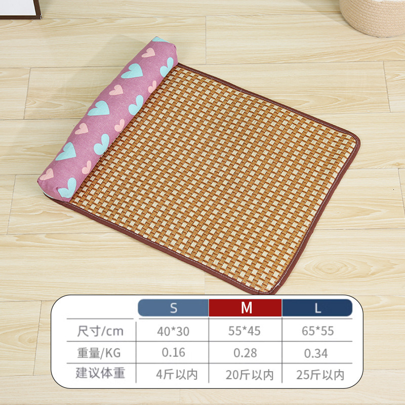 Dog cooling mat, summer sleeping mat, dog mat for sleeping, anti tear bite all season universal dog bed, pet cat floor mat