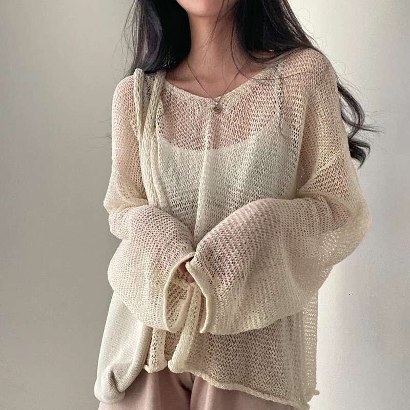 Ddmyshoesvip New Women V Neck Long Sleeves Tops Female Sunscreen Shirts Vintage Solid Color Design Outerwear Casual Sweet Tees