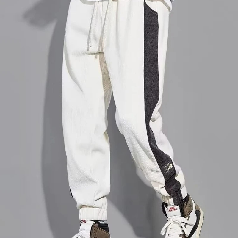 Mens pants gym bag mens clothing oversized sportswear freight sports Y2K runners 250326