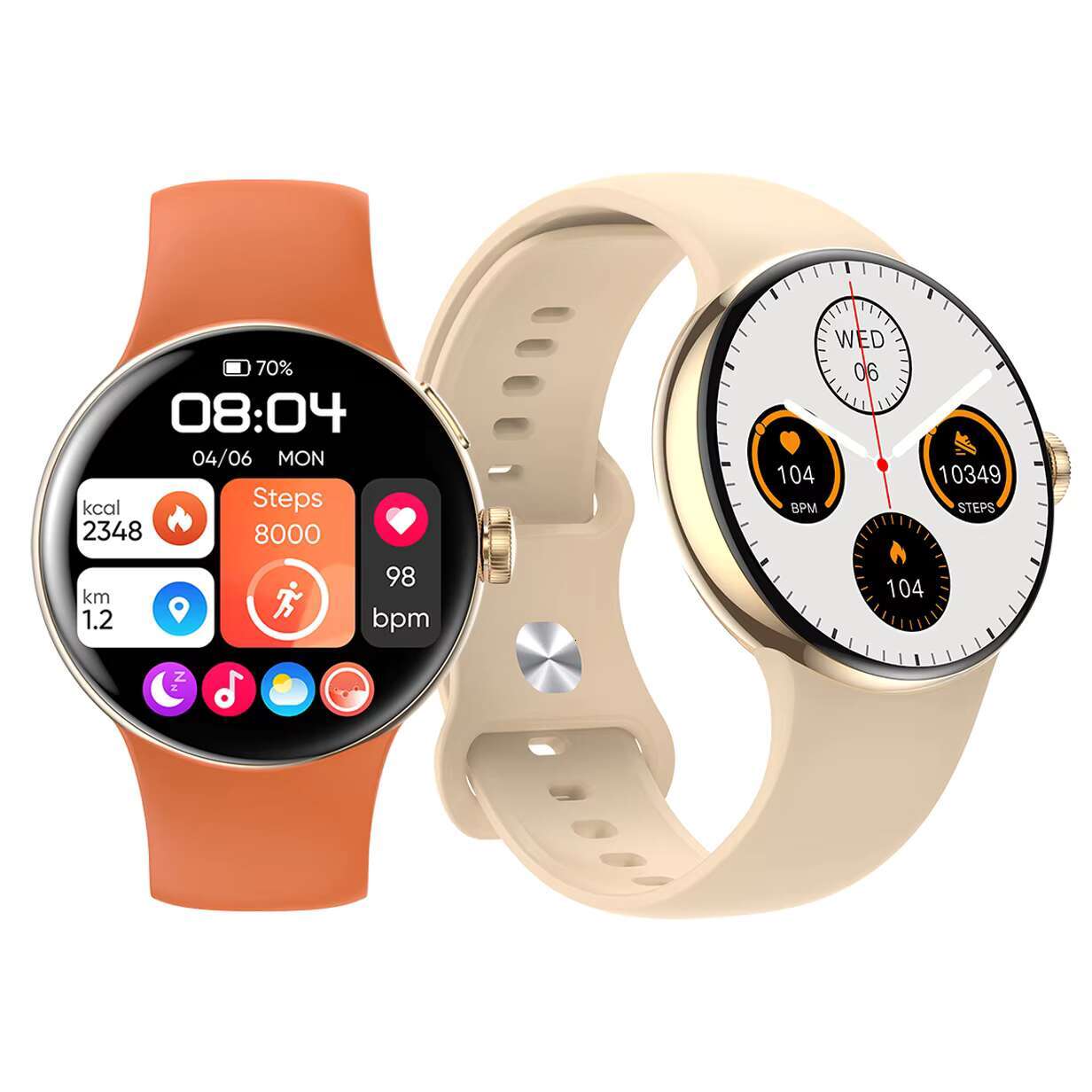 Google Pixel in Stock Smartwatch LA24 NFC BT Calg Voice Control Always Display Amoled Smart Watch
