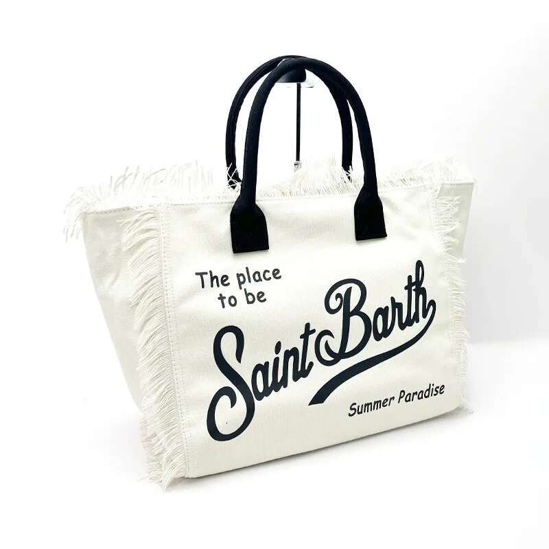 SAINT BARTH Autumn And Winter New Women's Large Capacity Casual Fur Bag Handmade Tassel Handbag