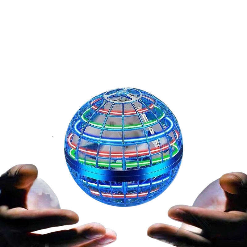 Spinning balloon UFO intelligent magic decompression black technology spinning toy gift unmanned ball