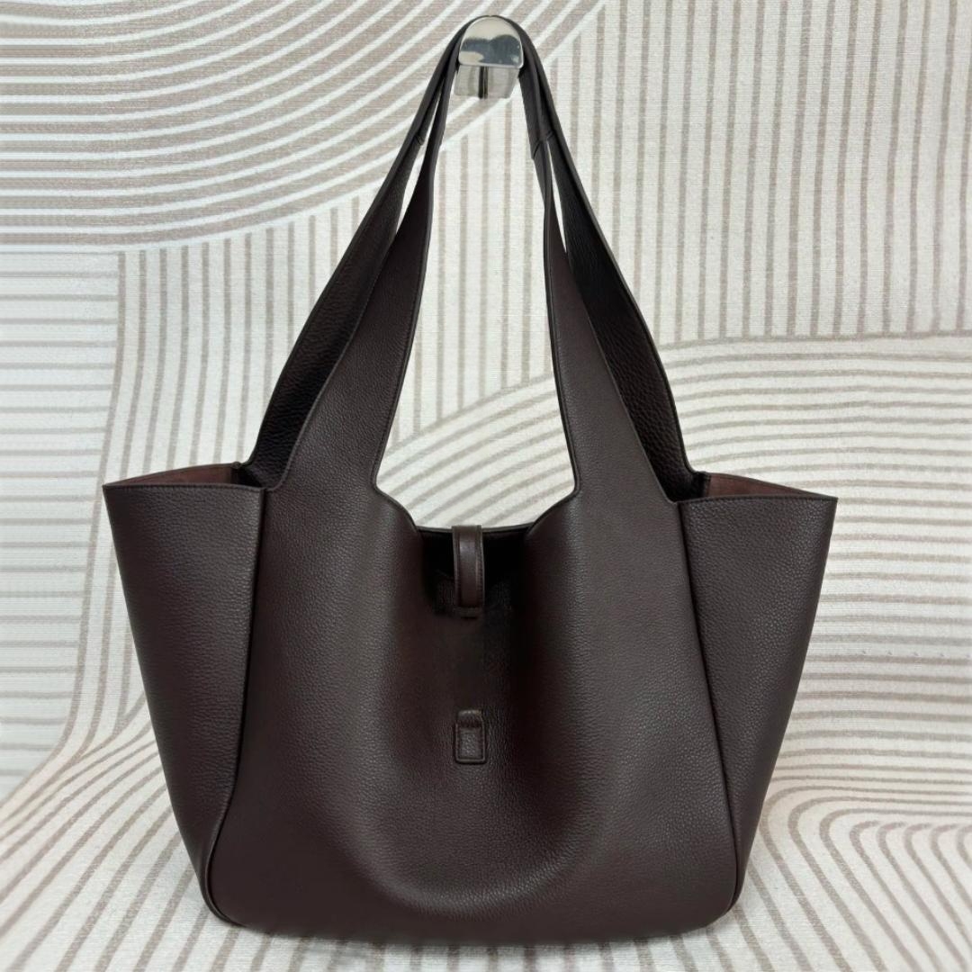 BEA Tote Designer Bag Grained Leather Totes Women Handbag Shoulder Large Purse Travel Shopping Bags