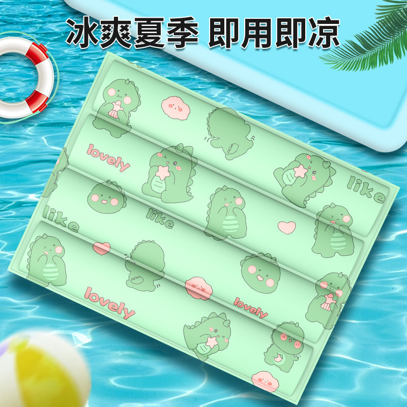 Pet Ice Mat Summer Cooling Cat Cool Mat Dog Mat Anti Tear and Bite Sleeping Dog Summer Sleeping Mat Ice Nest