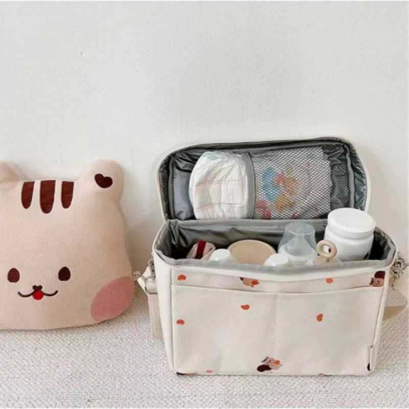 Waterproof Baby Feeding Bottle Cooler Bag Thermal Insulation Mommy Bag Stroller Baby Nappy Bag for Pram Organizer Diaper PouchC250326