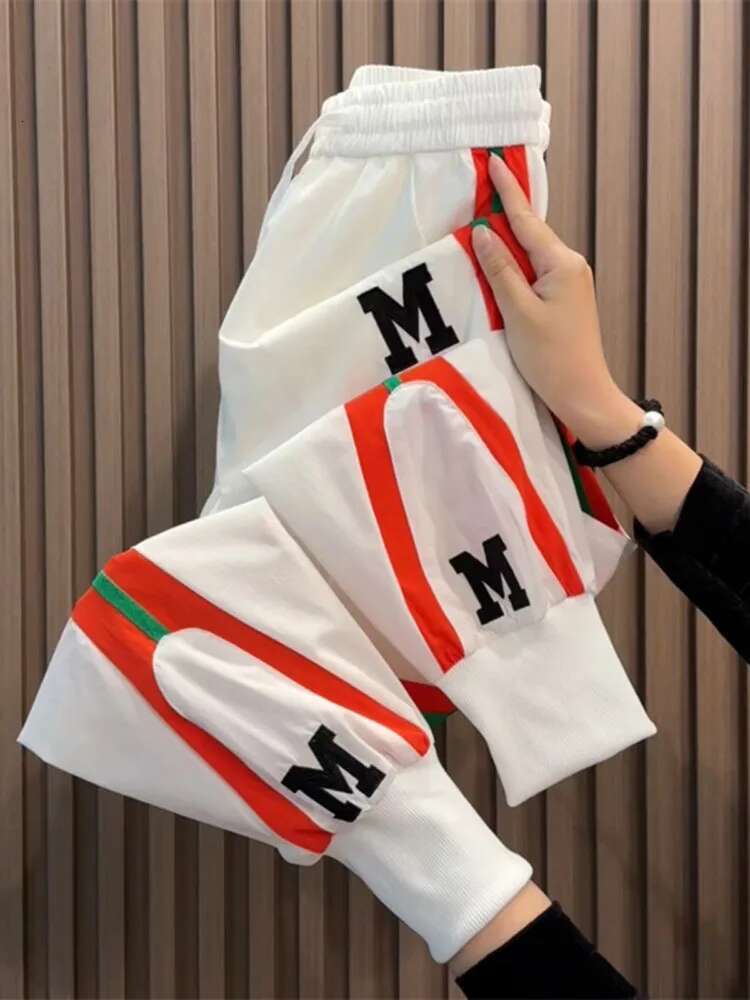 Lightweight Loose Leggings Cropped And Versatile Fashion Casual Women's Quick Drying Pants 2024 New