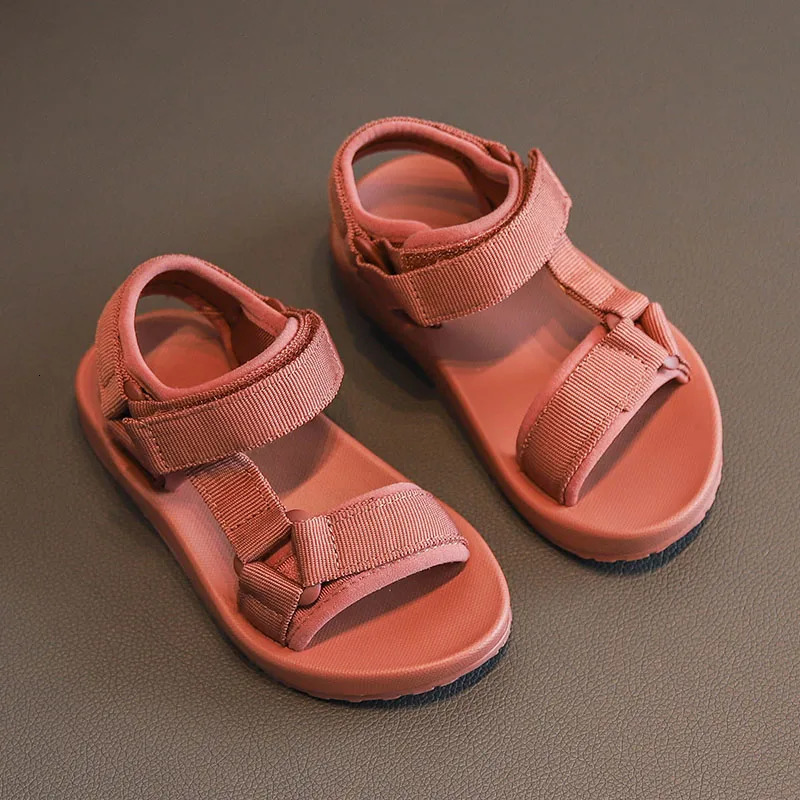 Kids Sandals Summer Sport Flat Boys Beach Children Girls Toddler Shoes 250326