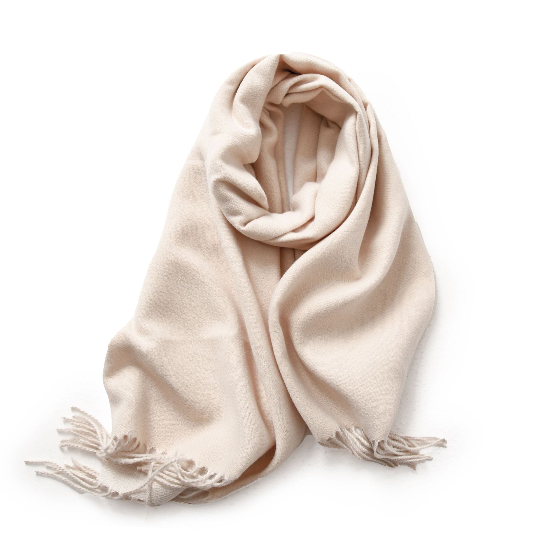 K236 2025 new double-sided solid color macaron scarf for women winter hot-selling fashion imitation cashmere tassel warm wholesale