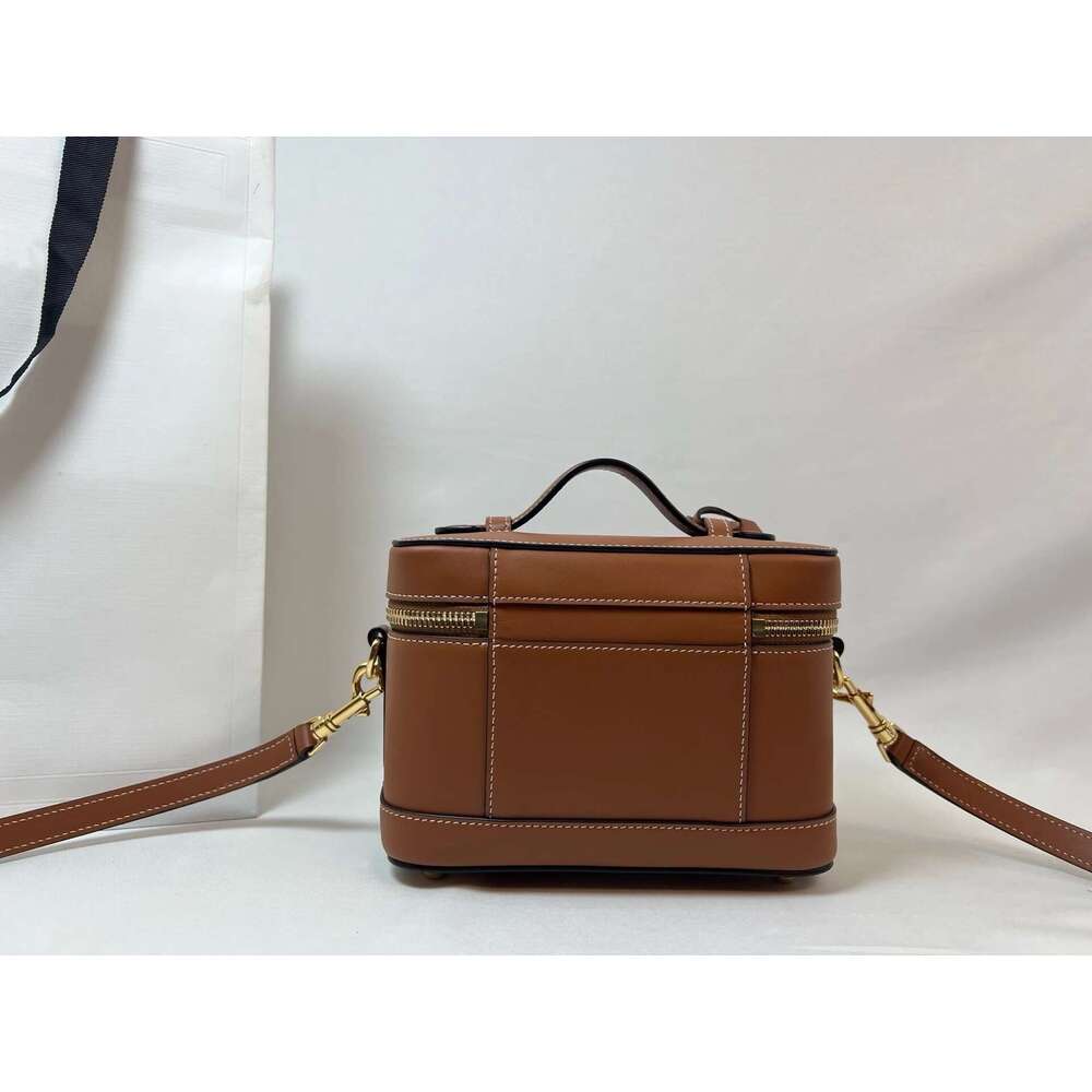 Women's Bags New Makeup One Shoulder Crossbody Versatile Practical Cowhide Fashionable Women's Bag