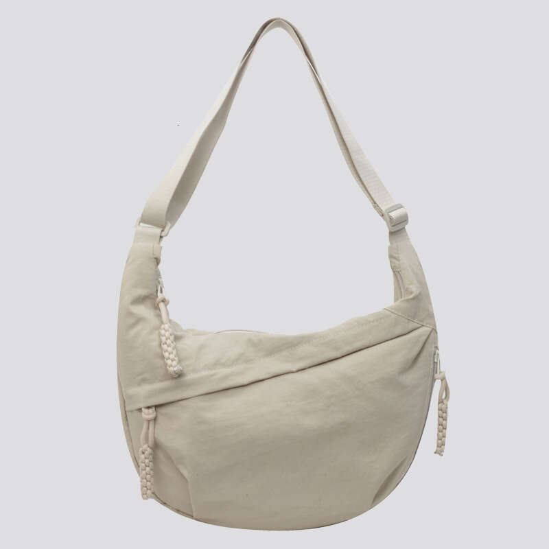 1d Fashionable for female students, class nylon cloth crossbody large capacity single shoulder bag, travel dumpling bag